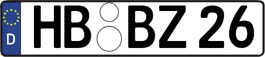 HB-BZ26