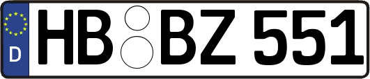 HB-BZ551