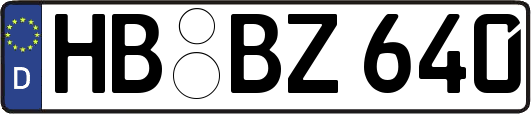HB-BZ640