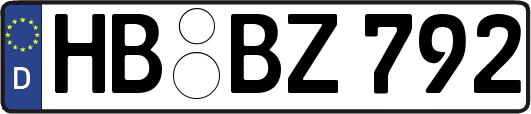 HB-BZ792