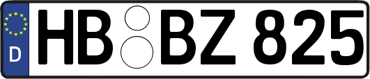 HB-BZ825