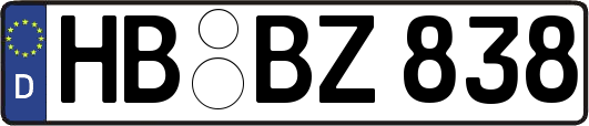 HB-BZ838
