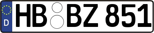 HB-BZ851