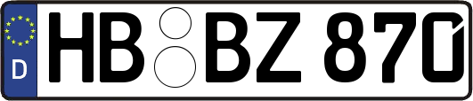 HB-BZ870