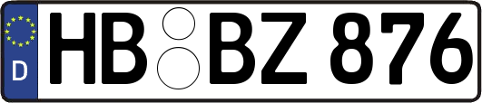 HB-BZ876