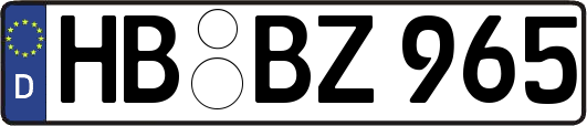 HB-BZ965
