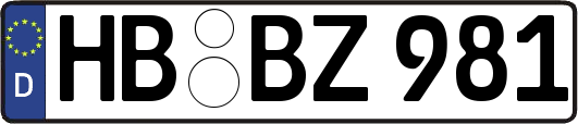 HB-BZ981