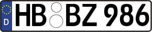HB-BZ986