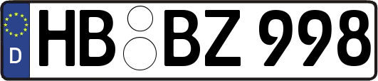 HB-BZ998