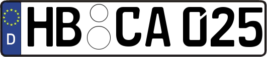 HB-CA025