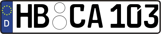 HB-CA103