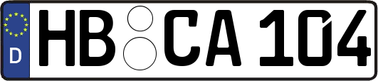 HB-CA104