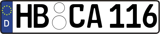 HB-CA116