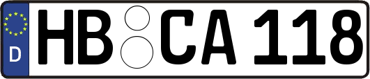 HB-CA118