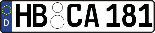HB-CA181