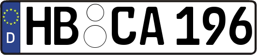 HB-CA196