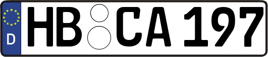 HB-CA197