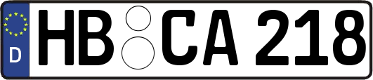 HB-CA218
