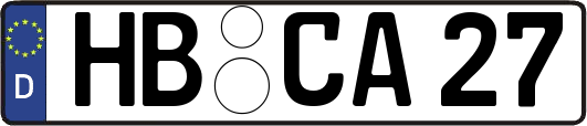 HB-CA27