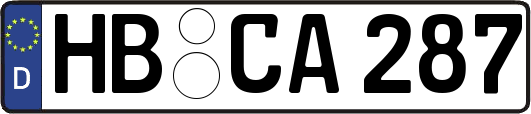 HB-CA287