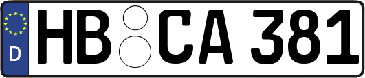HB-CA381