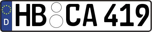 HB-CA419