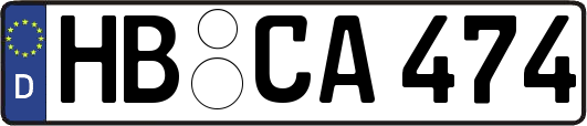 HB-CA474
