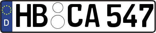 HB-CA547