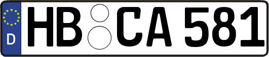 HB-CA581
