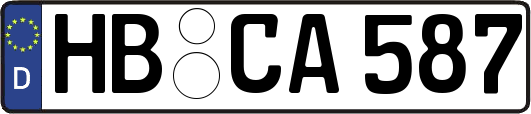 HB-CA587