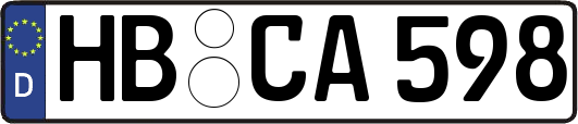 HB-CA598