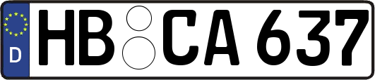 HB-CA637