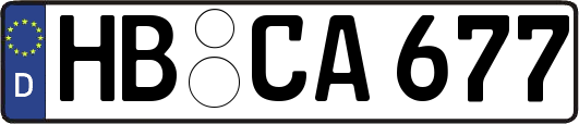 HB-CA677