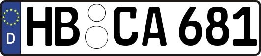 HB-CA681
