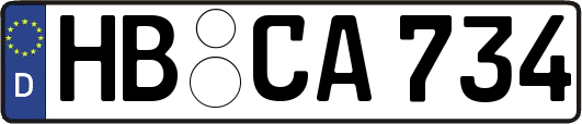 HB-CA734