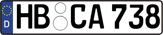 HB-CA738