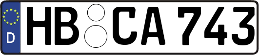 HB-CA743