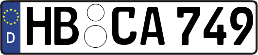 HB-CA749