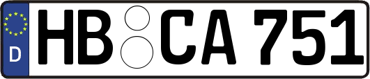 HB-CA751