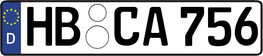 HB-CA756