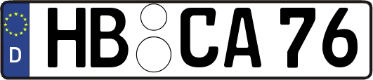 HB-CA76