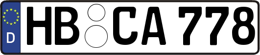 HB-CA778