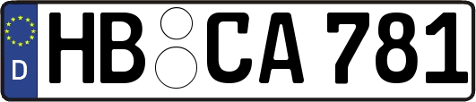HB-CA781
