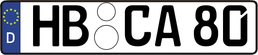 HB-CA80