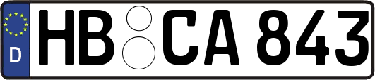 HB-CA843