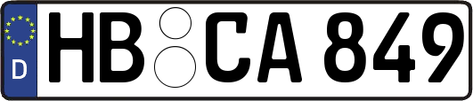 HB-CA849