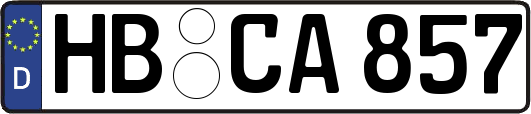 HB-CA857