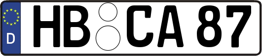 HB-CA87
