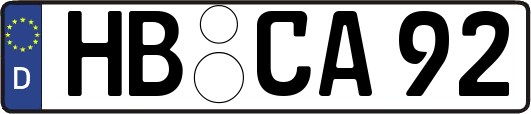 HB-CA92