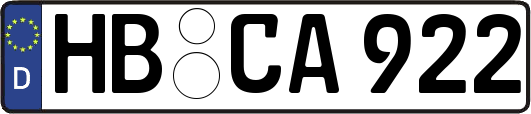 HB-CA922